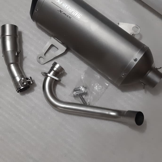 [Original] Knalpot Akrapovic Xmax 250 Cc Thailand / Knalpot Xmax 250 Cc Akrapovic Terbaru
