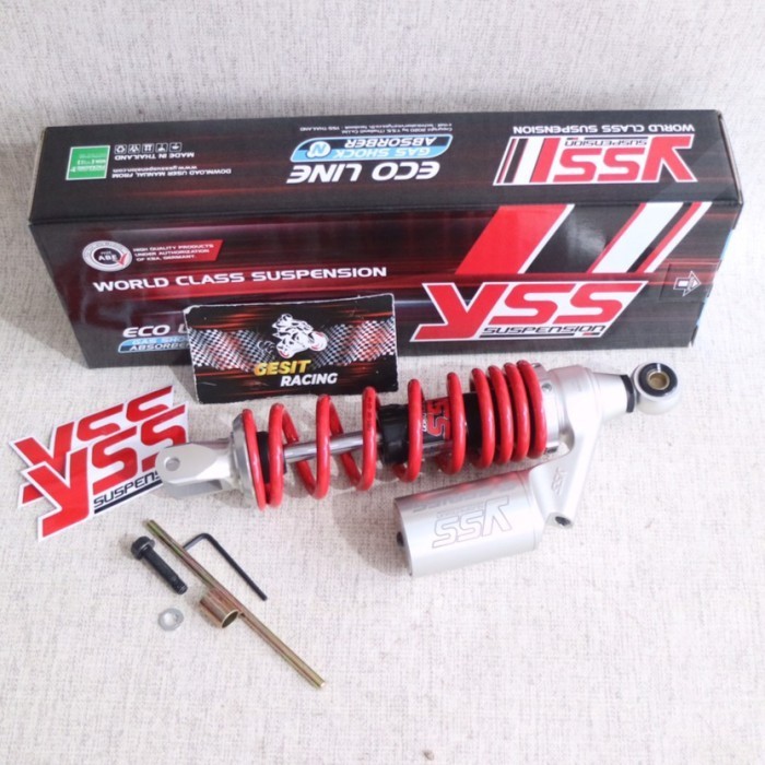 [Ori] Shock Mio-Beat -Vario -Scoopy -Xeon Yss G Plus Tabung Silver 300Mm Terbaru