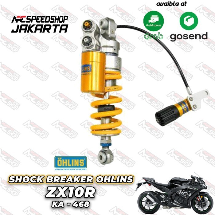 [Ori] Shockbreaker Ohlins Kawasaki Zx10 R Ka - 468 Shock Ohlins Original Limited