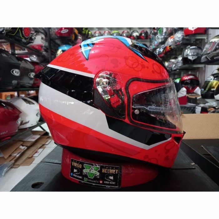 [Ori] Agv Helm K3 Sv Agv Multi Attack Original Terbaru
