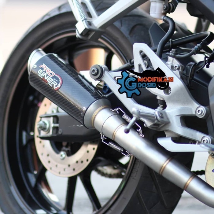 [Original] Knalpot Proliner Tr1 Tb R15V3 R15New Tabung Besar Carbon 100 Original Terbatas