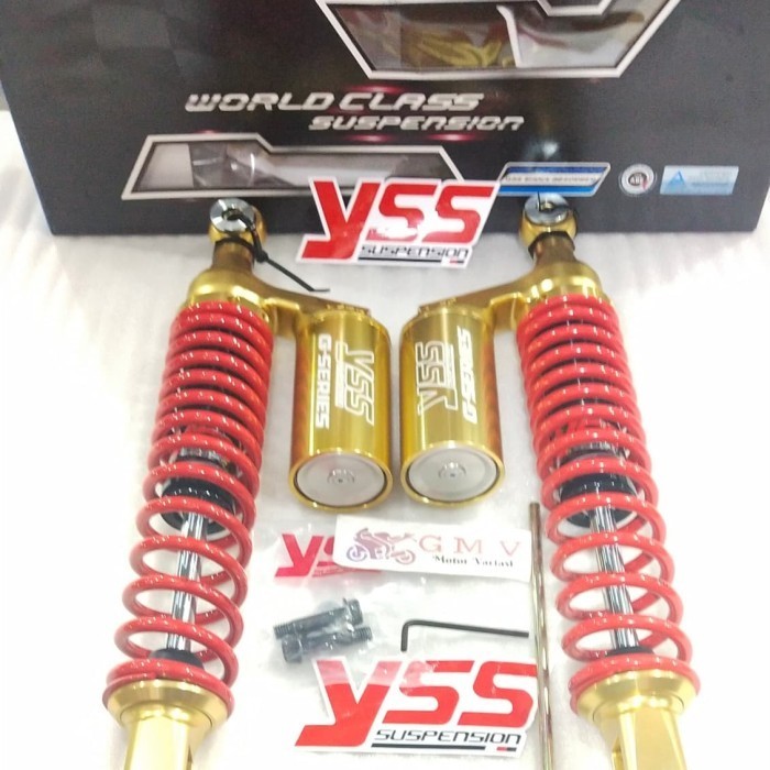 [Ori] Shock Shockbreaker Tabung Yss G Plus Gold Series 350Mm Honda Pcx150 Berkualitas
