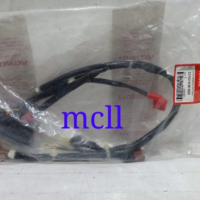 [Original] Kabel Bodi Bagian Aki Vario 110 Fi Esp Stater Alus Ori 32102-K46-N20 Terbatas