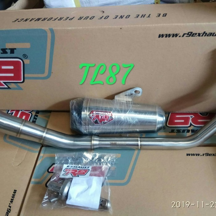 [Original] Knalpot R9 Alpha New Series Honda Sonic 150 Diskon