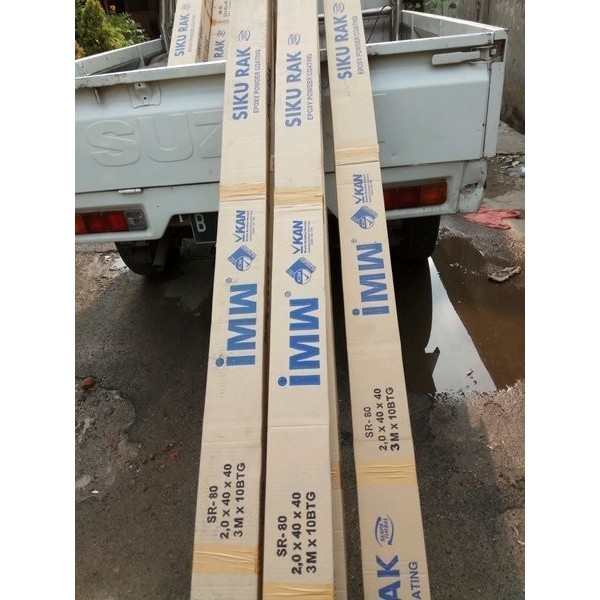 ✅Termurah Besi Siku Imw Tipe Sr-100 4X6Cm Dan Sr80 Panjang 4 Meter Diskon