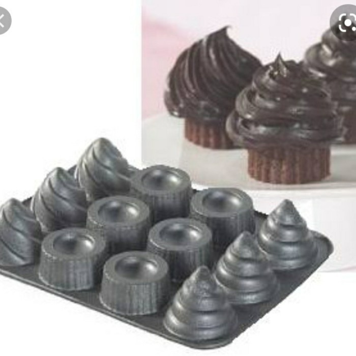 

[New Ori] Loyang Cetakan Kue Nordicware Usa Cup Cake Crème Filling Muffin Berkualitas