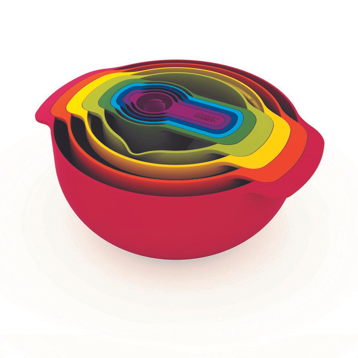 

[New Ori] Joseph Joseph Nest 9 Plus Bowl Set - Red Limited