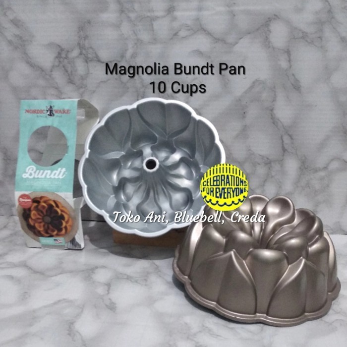 

[New Ori] Nordic Magnolia Bundt Pan Berkualitas