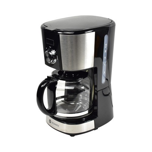 [New Ori] Digimatic Coffee Maker 1.8 Ltr Stainless Steel - Hitam Berkualitas