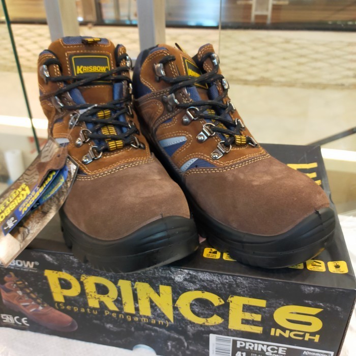 [New] Sepatu Safety Krisbow Prince 6 Inch Shoes Limited