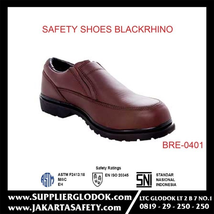 [New] Black Rhino Safety Shoes Exclusive Bre 0401 Limited
