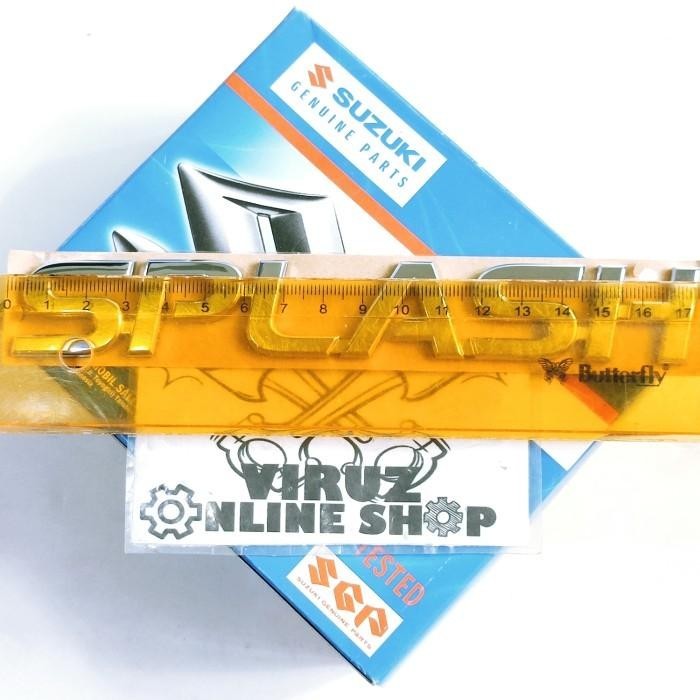 Emblem Belakang Splash - Emblem Tulisan Suzuki Splash