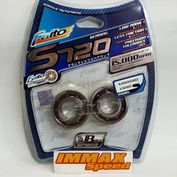 ✅Baru Bearing Faito S720 Kruk As Ksr F1Zr Fis Fiz F1Z Rxk Rx King Jupiter C5 Terbatas