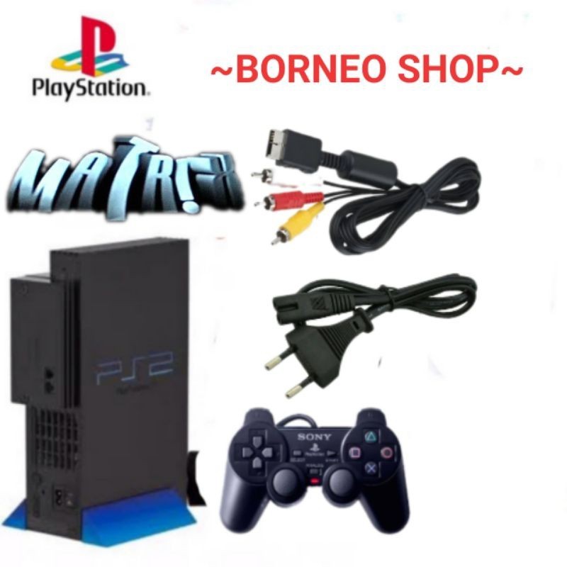 [LIMITED QUALITY] PS2 Fat tebal 80GB Hardisk internal Full Game