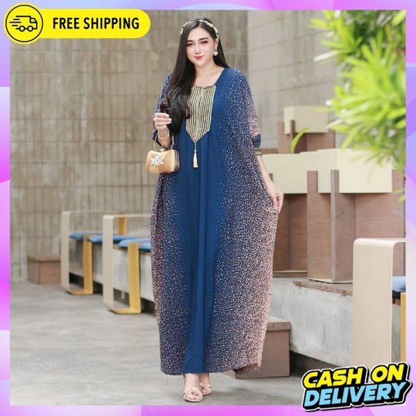 Kafthan Simple Elegan Terbaru Kafftan Murah Premium Ghamis Pakaian Kaftann Muslim Lengan Panjang Kft