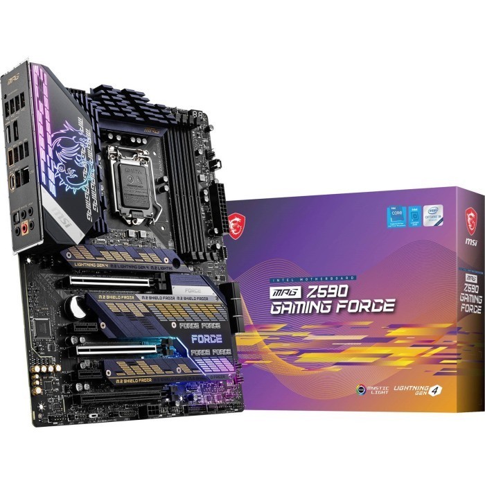 mainboard motherboard PC MSI MPG Z590 GAMING FORCE mobo LGA 1200