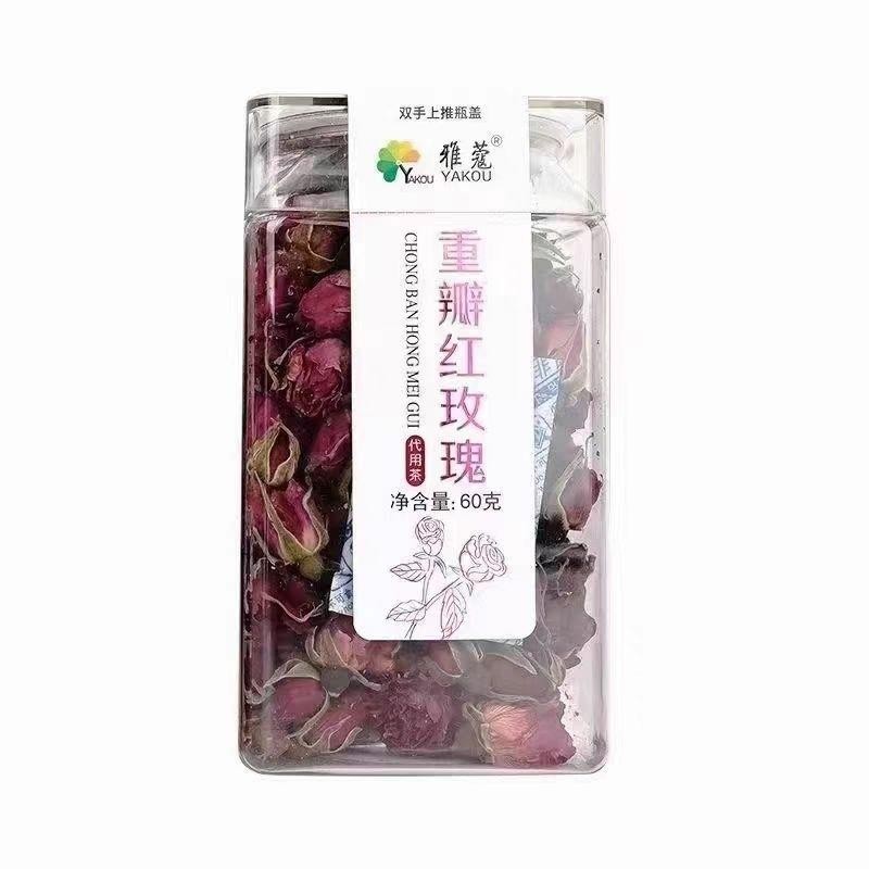 

YaKou ChongBan HongMeiGui HuaCha Red Rose Flower Tea 60g Best Seller