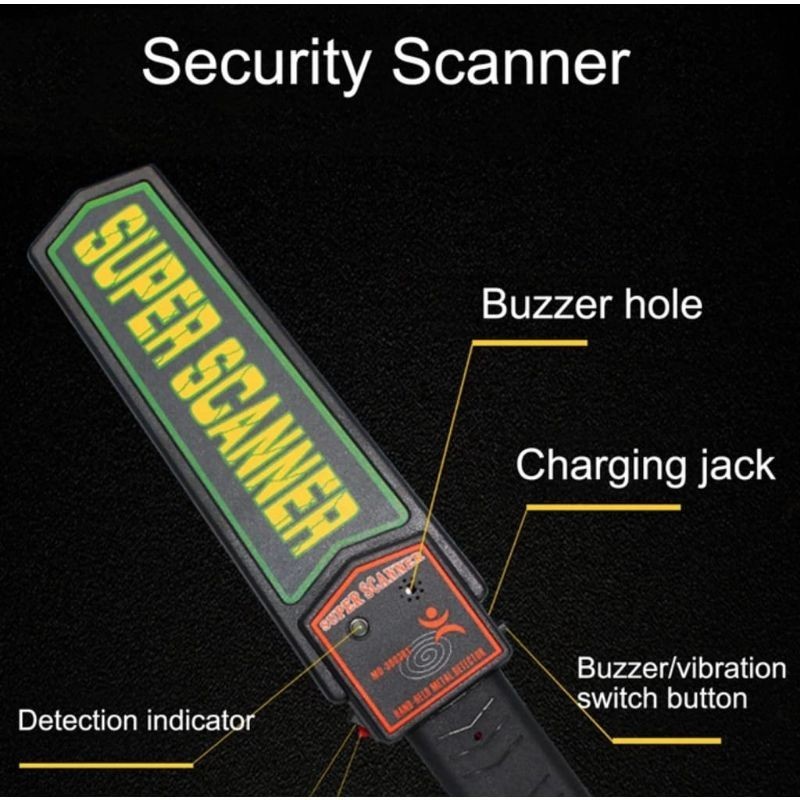 SECURITY METAL DETECTOR HANDHELD