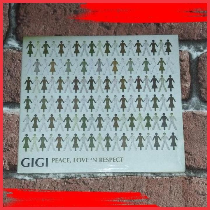 (RAKK) CD AUDIO GIGI - PEACE, LOVE N RESPECT