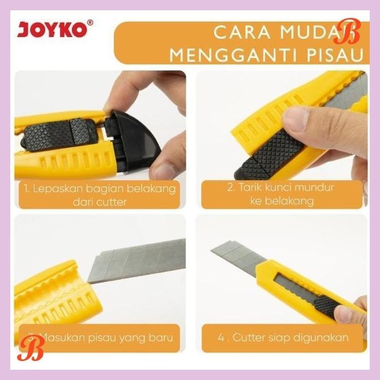 

| KG | JOYKO CUTTER BESAR PISAU POTONG PEMOTONG SILET JOYKO CU-0508