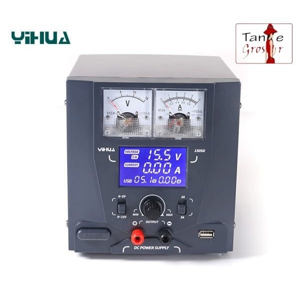 [New Ori] Power Supply Yihua 1505D With Usb Fast Charging Original Terbaru