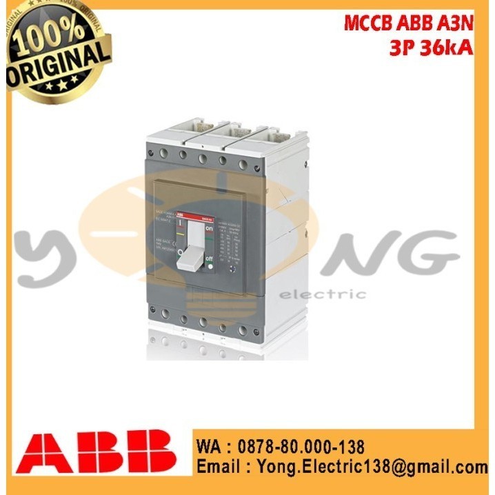 [New Ori] Mccb Abb Formula A3N / Tmf-500 / Tmf500 / 3X500A / Formula A3N Terbaru