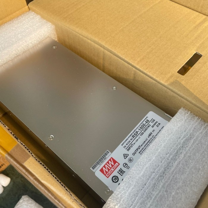 [New Ori] Mean Well Rsp-1000-24 Meanwell Rsp-1000 Pfc 24Vdc 1000W Psu Terbaru