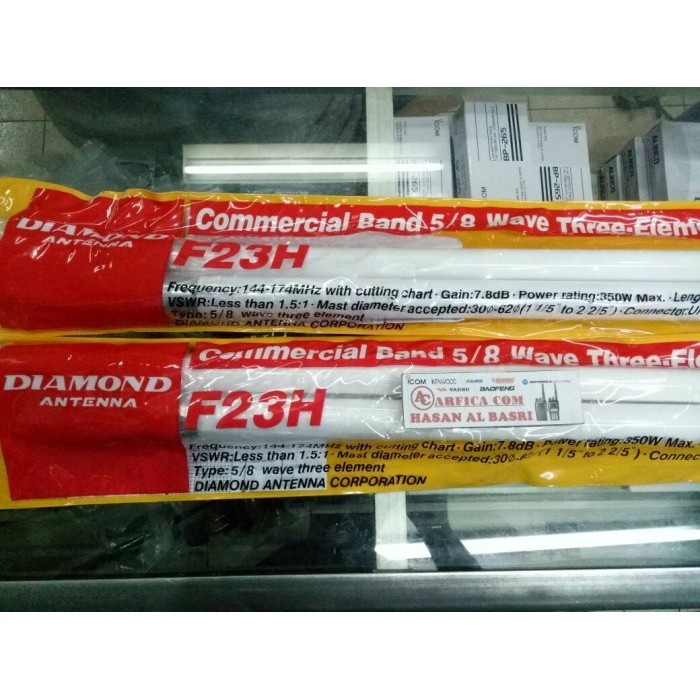 [New] Antena Radio Rig Diamond F23H Original Jepang Murah Terbatas