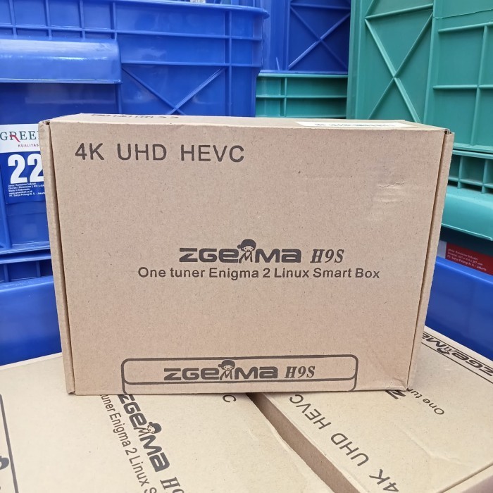 [New] New Zgemma H9S Bulit In 300M Wifi Dvb-S2X Multistream 4K Uhd Handshop Terbaru