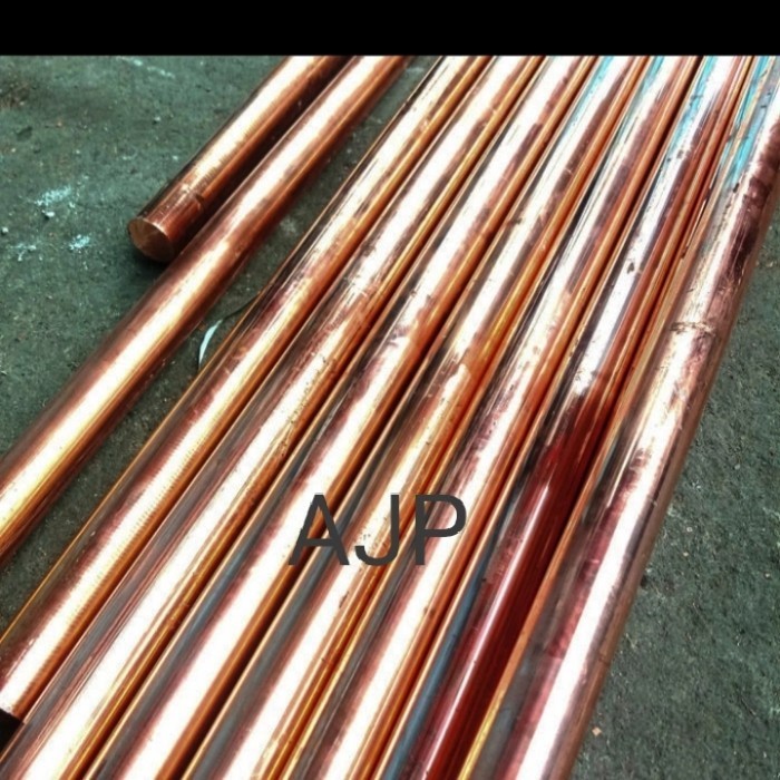 [New Ori] Jual Tembaga Batangan 22Mm X 50Cm As Tembaga Limited