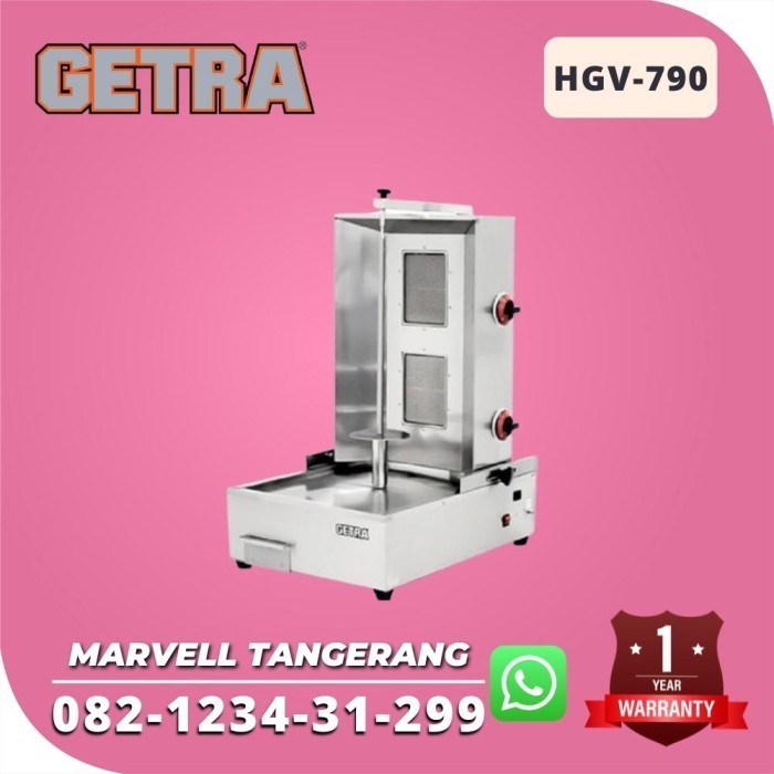 [New] Mesin Kebab Getra Hgv 790 Alat Pemanggang Daging Kebab Diskon