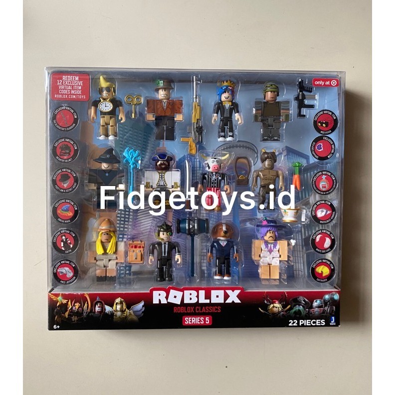 [Ori] Roblox Classics Collection Series 5 Exclusive 12-Pack Diskon