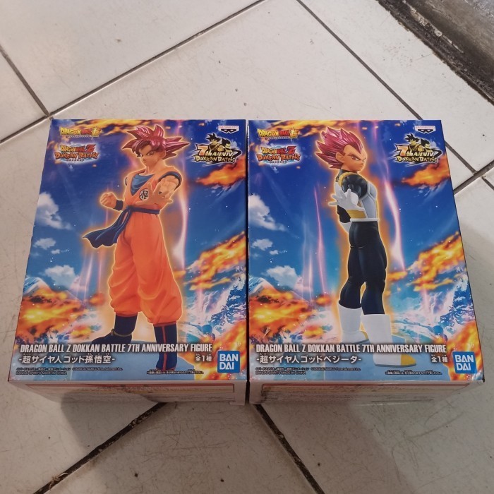 [Ori] Action Figure Dragon Ball Z Dokkan Battle 7Th Anniversary Diskon