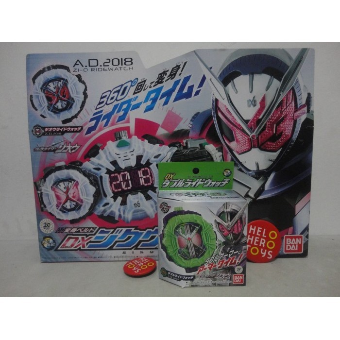[Ori] Dx Ziku Driver Dx Zi-O  Dx W / Double Ride Watch - Kamen Rider Terbaru