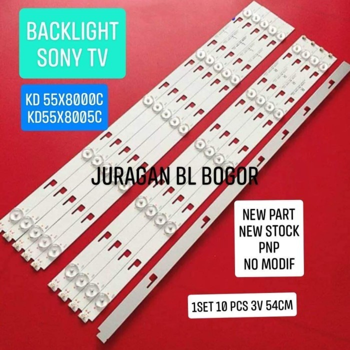 [New] Lampu Led Bl Sony 55X8000C 55X8005C Kd-55X8000C Kd-55X8005C 55X8000 Berkualitas