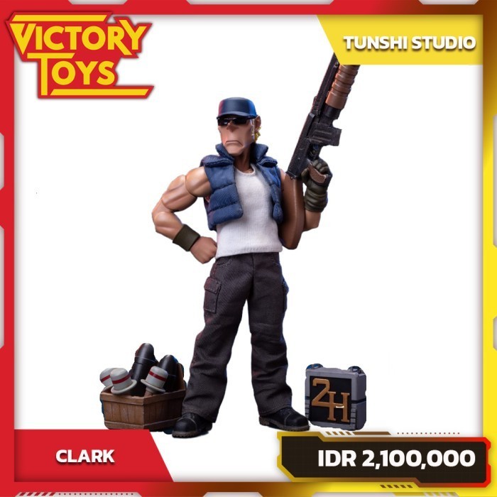 [Ori] Metal Slug Xx Clark Still 1/12 By Tunshi Studio Terbatas