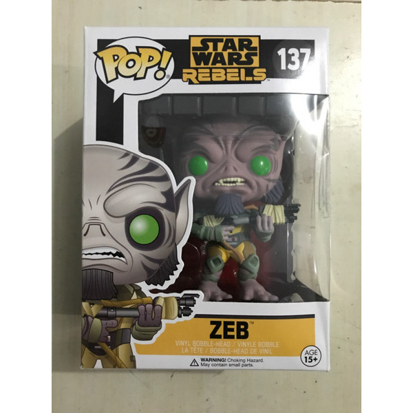 [Ori] Funko Pop Star Wars: Rebels - Zeb Berkualitas