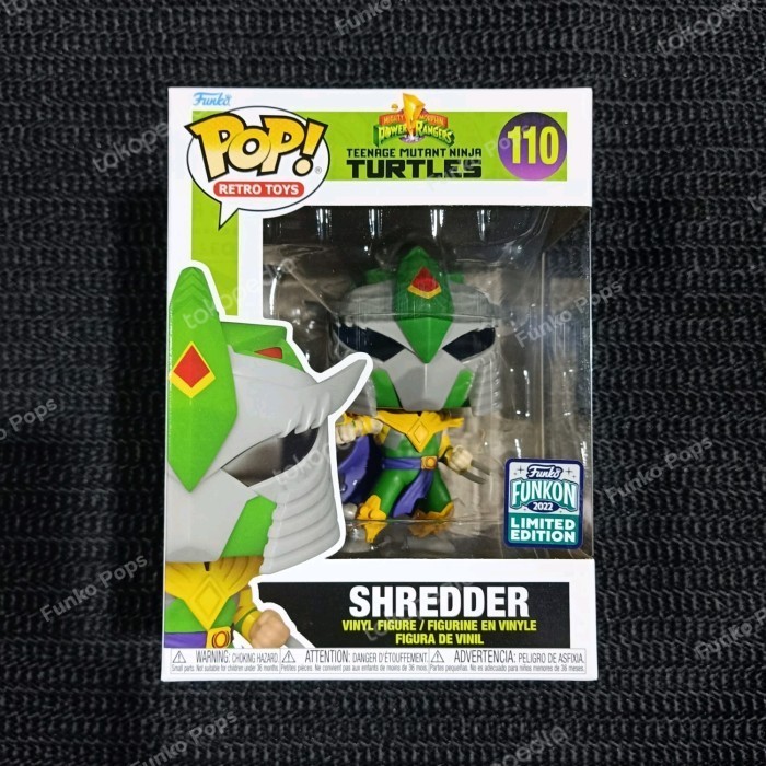 [Ori] Funko Pop Teenage Mutant Ninja Turtles : Shredder As Green Ranger Limited