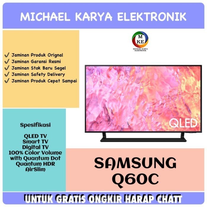 [New] Qled Samsung 50 Inch Q60C Qled 4K Smart Tv Samsung 50Q60C Qa50Q60C 50 Berkualitas