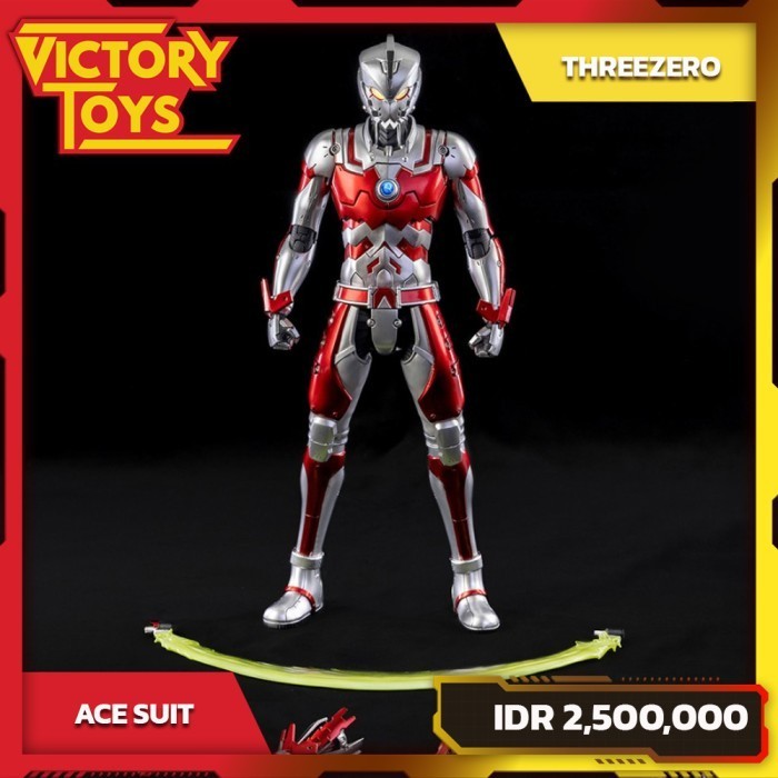[Original] Ultraman Ace Suit 1/6 By Threezero Berkualitas