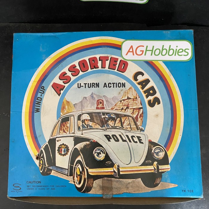 [Original] Tin Toys Vw Volkswagen Beetle Kodok Mainan Kaleng Vintage Berkualitas