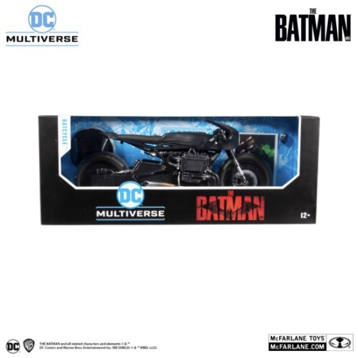 [Ori] Mcfarlane The Batman - Batcycle 7 Inch Action Figure 2022 Terbatas