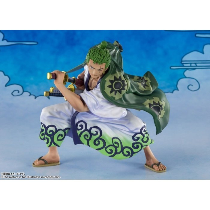 [Original] Roronoa Zoro Wano Kuni Figuarts Zero One Piece Diskon