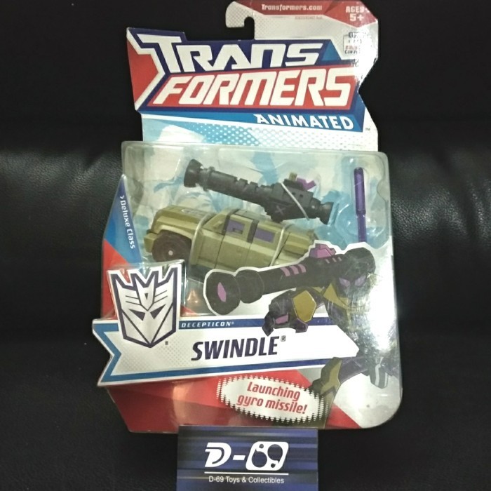 [Original] Hasbro Transformers Animated Tfa Swindle Limited