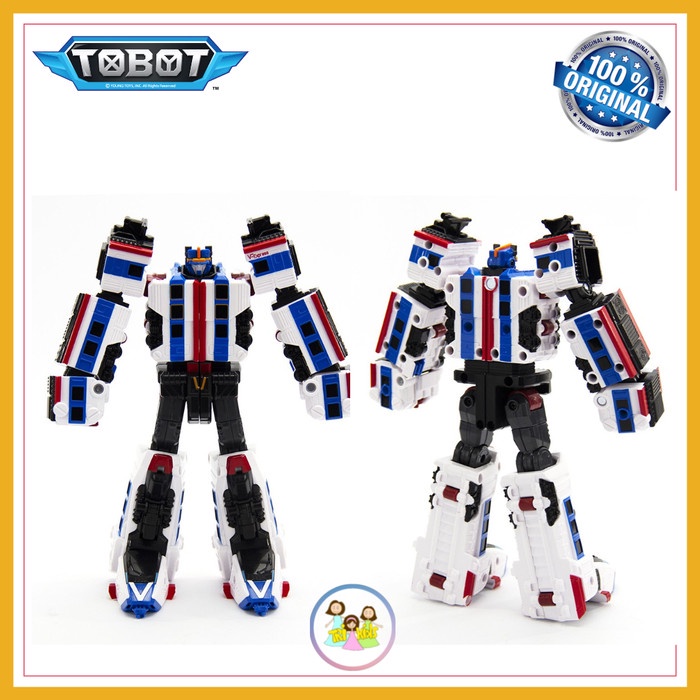 [Ori] Tobot Gd Galaxy Detective Power Train Original Young Toys Diskon