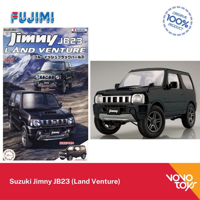 [Original] Model Kit Fujimi 1/24 Suzuki Jimny Jb23 Land Venture Black Pearl Terbatas