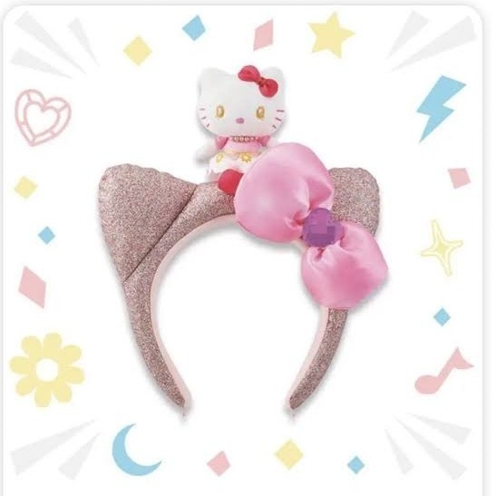 ✅Baru Universal Studios Japan Usj Hello Kitty Headband Bando Sanrio Limited