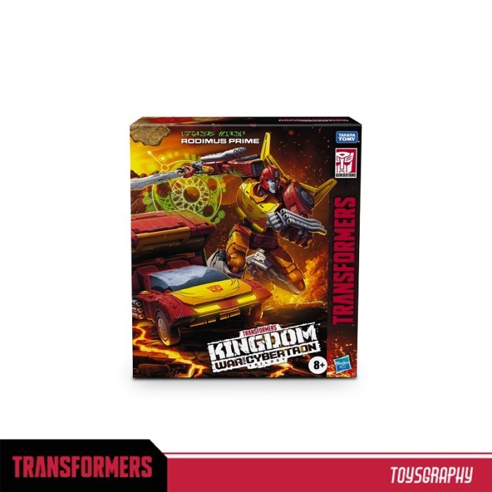 [Ori] Transformers War For Cybertron Kingdom Commander Rodimus Prime Berkualitas