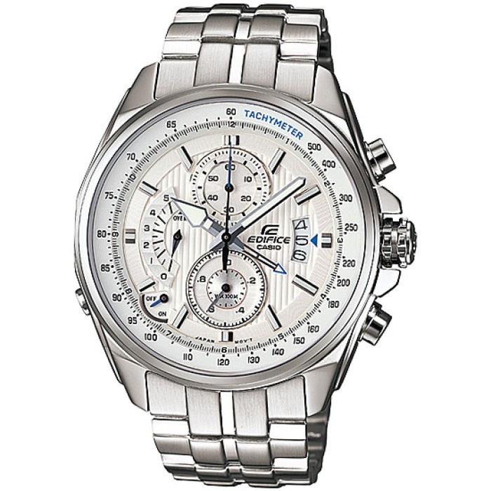 ✅New Ori Casio Edifice Efr-501D-7Avudf - Jam Tangan Pria - Silver Diskon