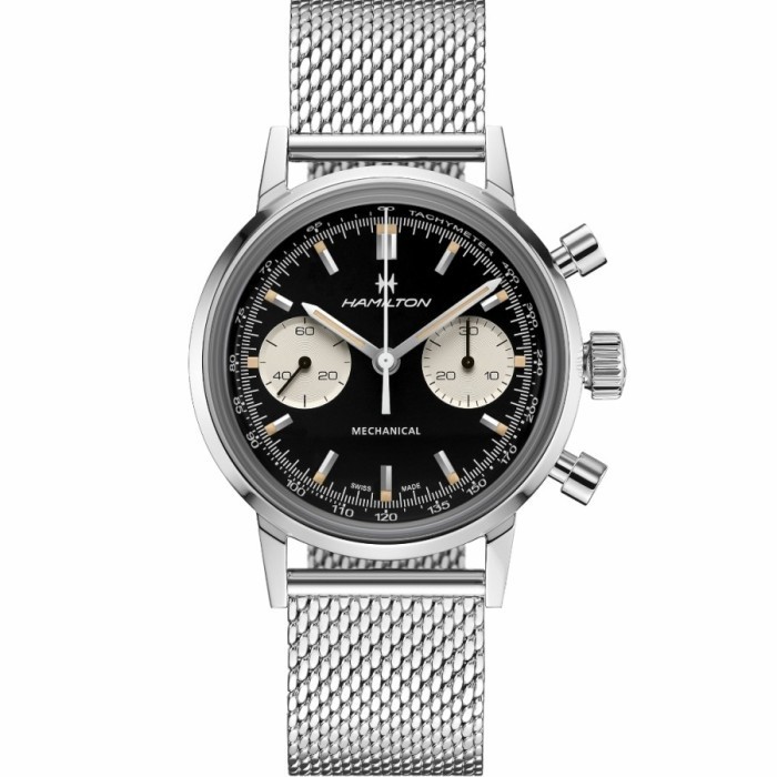 ✅New Ori Hamilton Intra Matic Chronograph H H38429130 Mechanical Terbaru